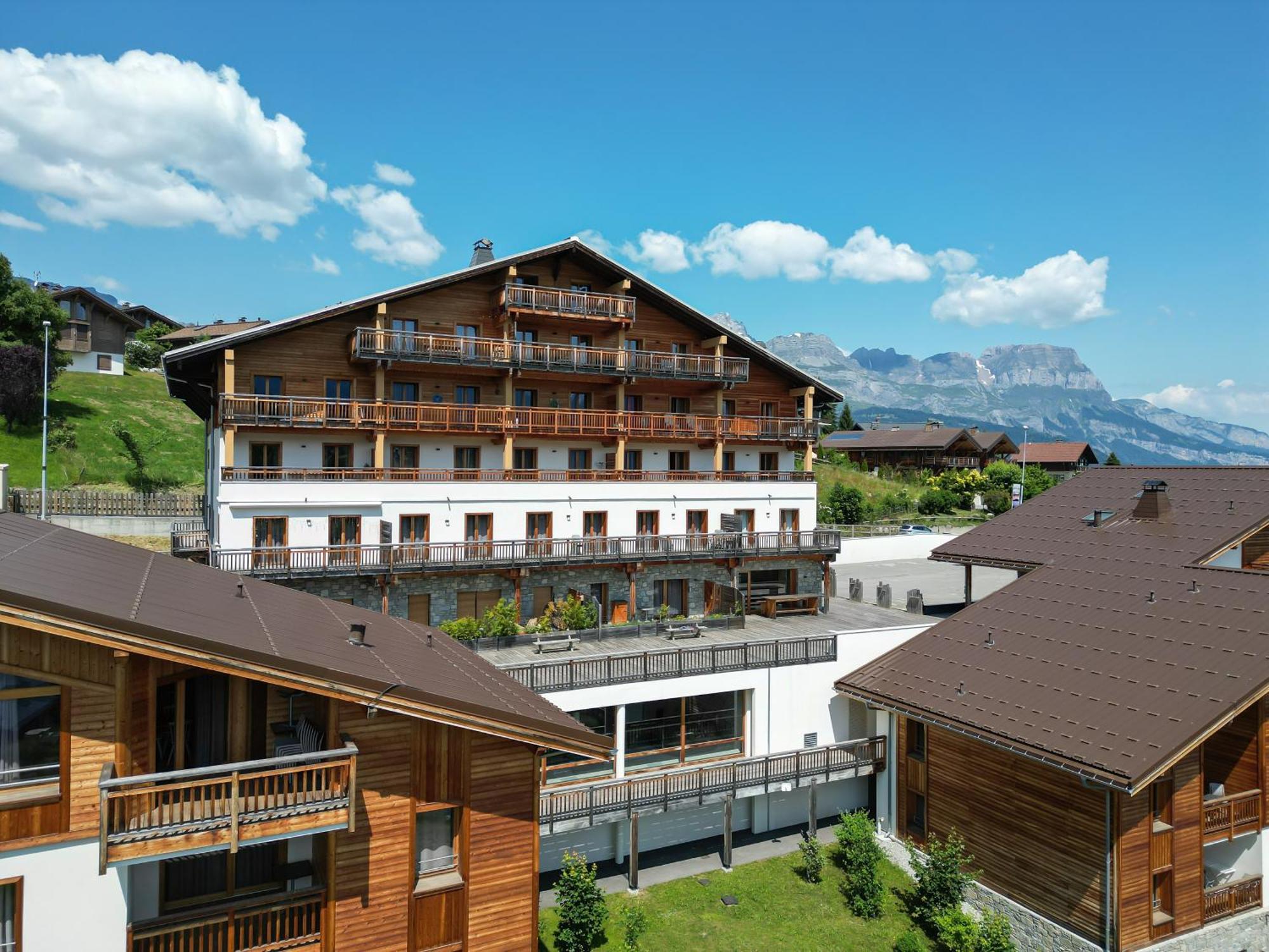 Terresens - Les Fermes Du Mont-Blanc Aparthotel Combloux Luaran gambar
